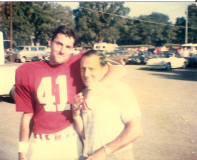 RT w: Rick in his Stanford uniform